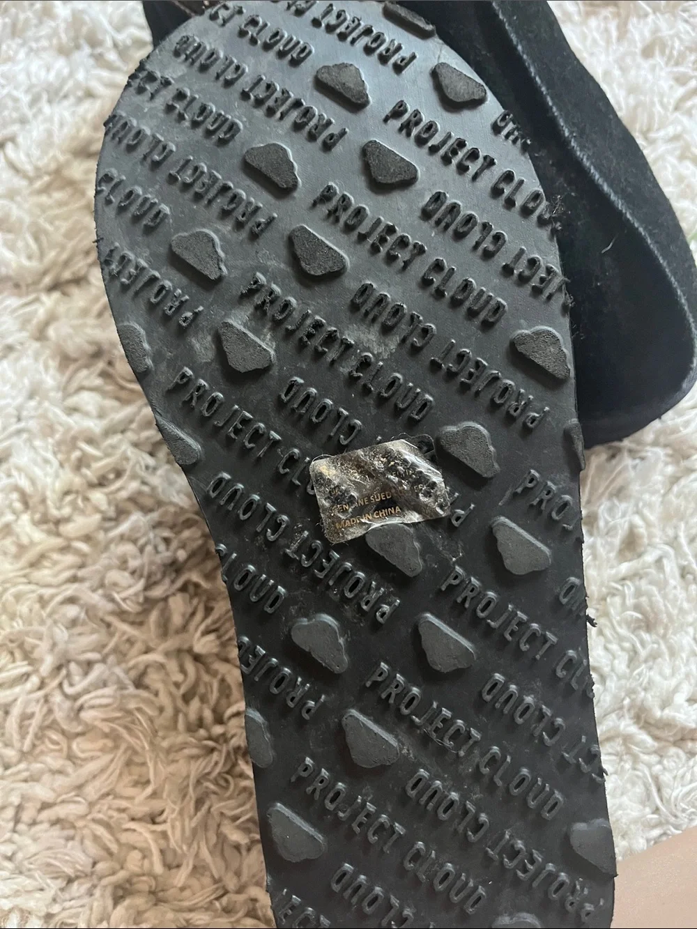 Black “uggs” from project cloud